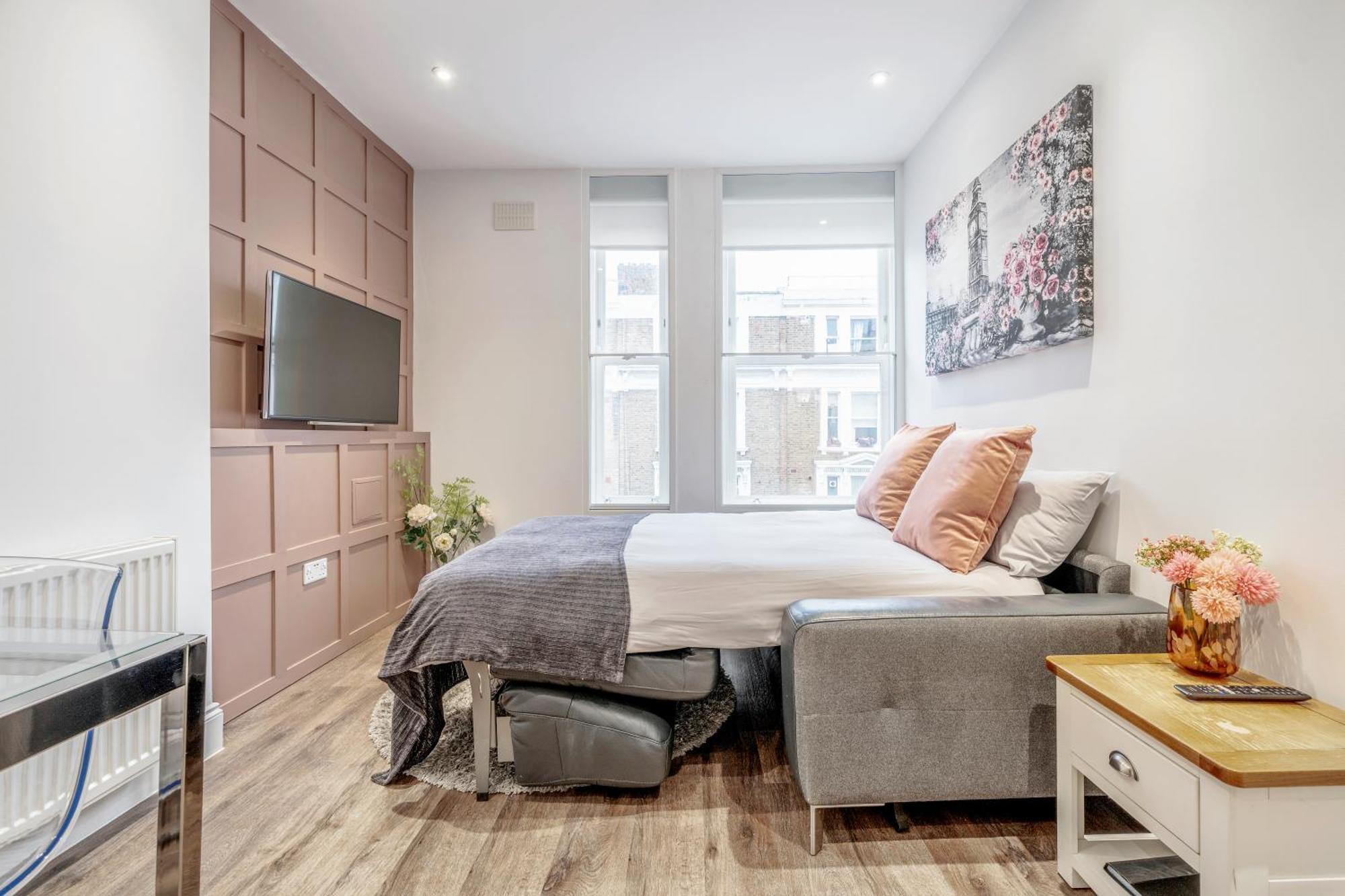Апартаменты Bright & Modern 2-bed Notting Hill